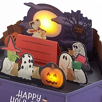 Peanuts® Happy Howl-oween, Snoopy Musical 3D Pop-Up Halloween Card with Light for only USD 10.99 | Hallmark