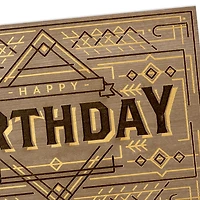 Geometric Happy Wishes Birthday Card for only USD 9.59 | Hallmark