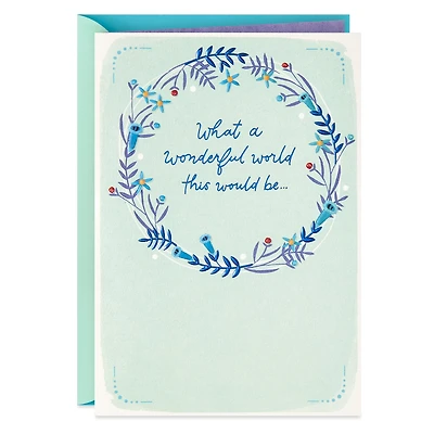 What a Wonderful World This Would Be Thank-You Card for only USD 4.59 | Hallmark