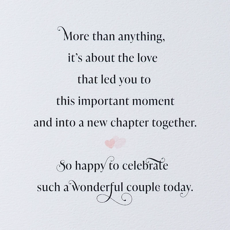 Happy to Celebrate a Wonderful Couple Wedding Card for only USD 7.59 | Hallmark