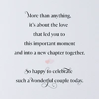 Happy to Celebrate a Wonderful Couple Wedding Card for only USD 7.59 | Hallmark