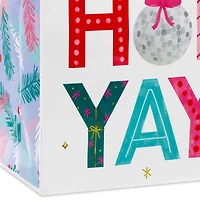 13" Happy Holi-Yay! Large Christmas Gift Bag for only USD 4.49 | Hallmark