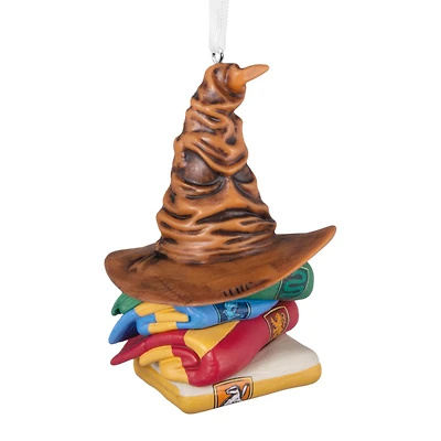 Harry Potter™ Sorting Hat™ and House Scarves Hallmark Ornament for only USD 11.49 | Hallmark
