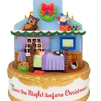 The Night Before Christmas Ornament With Light, Sound and Motion for only USD 79.99 | Hallmark