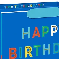 7.7" Happy Birthday to You on Blue Medium Gift Bag for only USD 3.99 | Hallmark