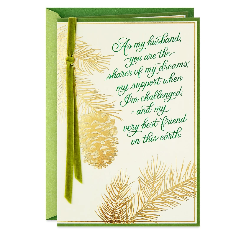 My Best Friend and Partner in Love Christmas Card for Husband for only USD 6.99 | Hallmark