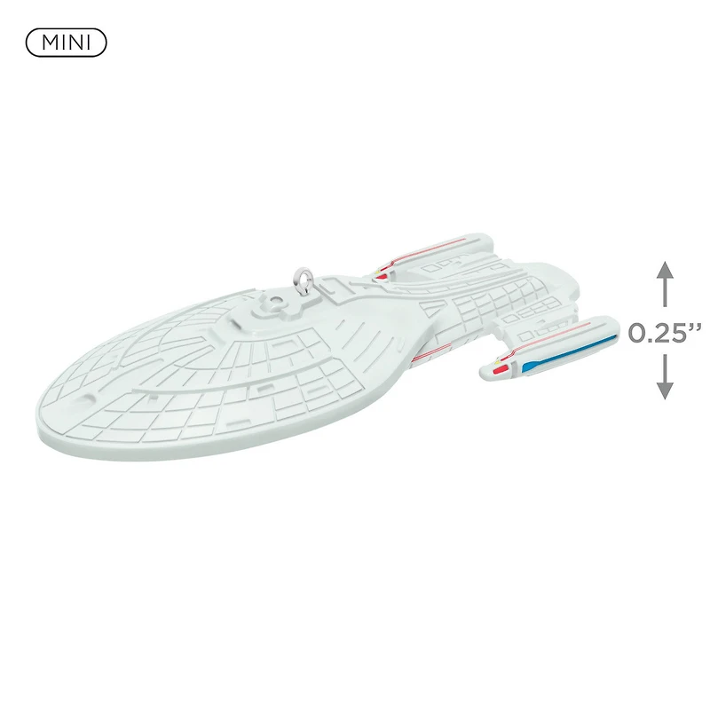 Mini Star Trek™: Voyager U.S.S. Voyager Ornament, 0.25" for only USD 13.99 | Hallmark
