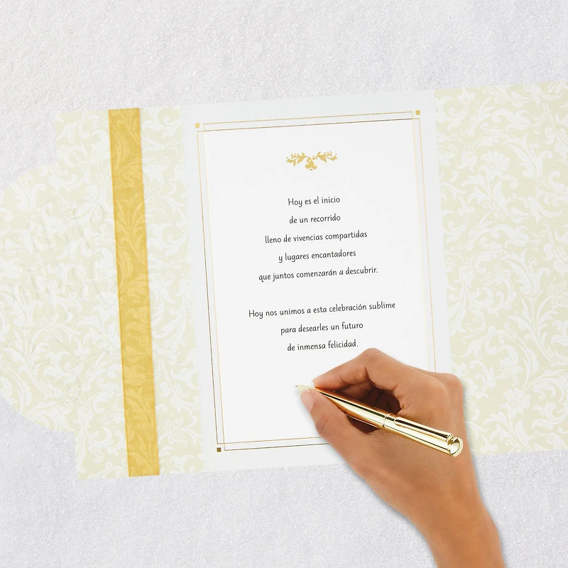 Shared Experiences and Unforgettable Places Spanish-Language Wedding Card for Couple for only USD 4.99 | Hallmark