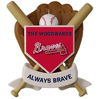 MLB Atlanta Braves™ Baseball Personalized Ornament