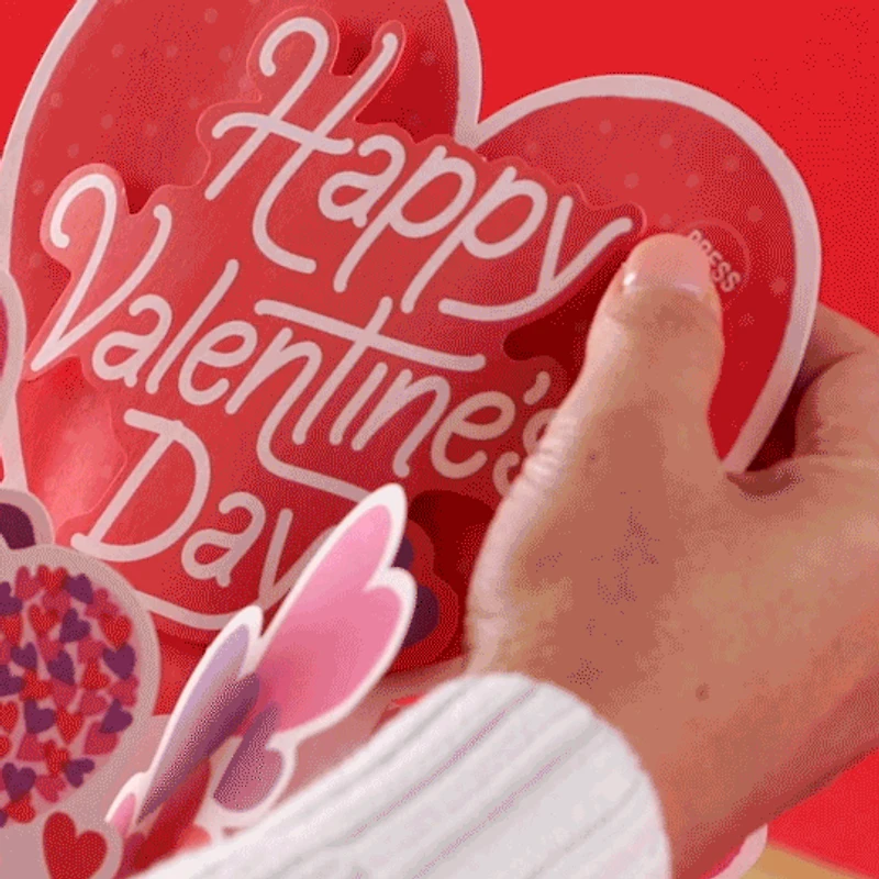 Hearts Musical 3D Pop-Up Valentine's Day Card With Light for only USD 9.99 | Hallmark