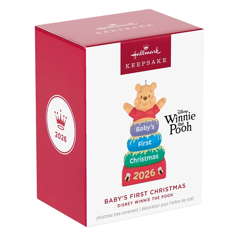Disney Winnie the Pooh Baby's First Christmas 2026 Ornament for only USD 24.99 | Hallmark