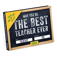 Why You’re the Best Teacher Ever Fill-in-the-Blank Book for only USD 10.00 | Hallmark