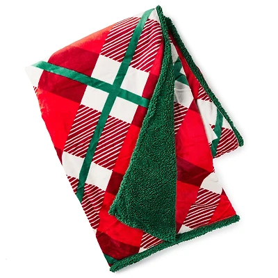 Hallmark Channel Let's Stay In Oversized Throw Blanket, 80x60 for only USD 53.99 | Hallmark