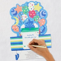 Happy Birthday Cake and Balloons Musical 3D Pop-Up Birthday Card With Light for only USD 9.99 | Hallmark