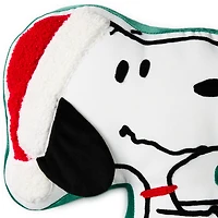 Peanuts® Santa Snoopy Shaped Pillow, 13x15 for only USD 39.99 | Hallmark