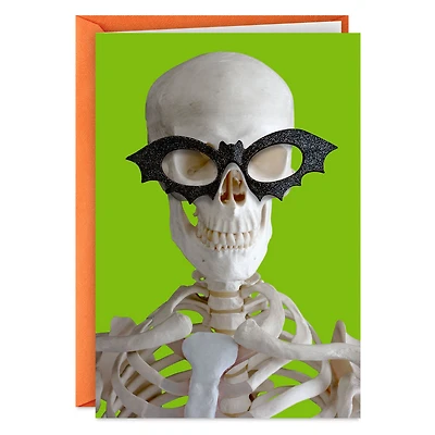 Dead Serious Skeleton Funny Halloween Card for only USD 2.00 | Hallmark