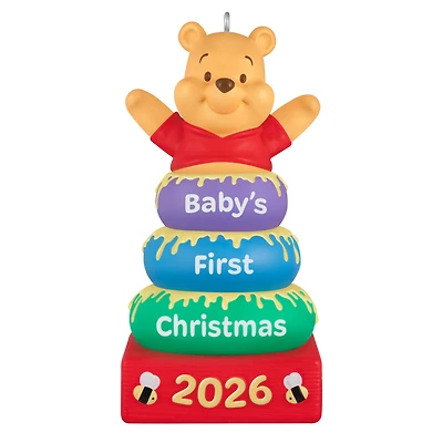 Disney Winnie the Pooh Baby's First Christmas 2026 Ornament for only USD 24.99 | Hallmark