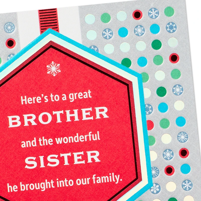 Joy, Love and Happiness Christmas Card for Brother and Sister-in-Law for only USD 4.59 | Hallmark