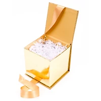 Gold Glitter 4x4 Small Gift Box With Shredded Paper Filler for only USD 6.99 | Hallmark