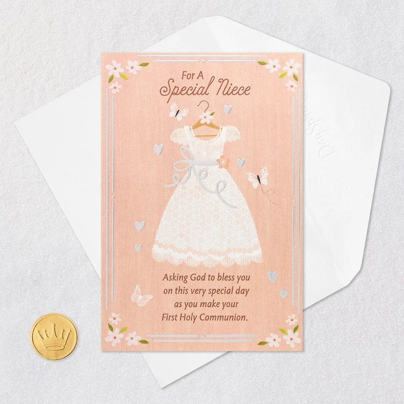 God Bless You on This Special Day First Communion Card for Niece for only USD 3.99 | Hallmark
