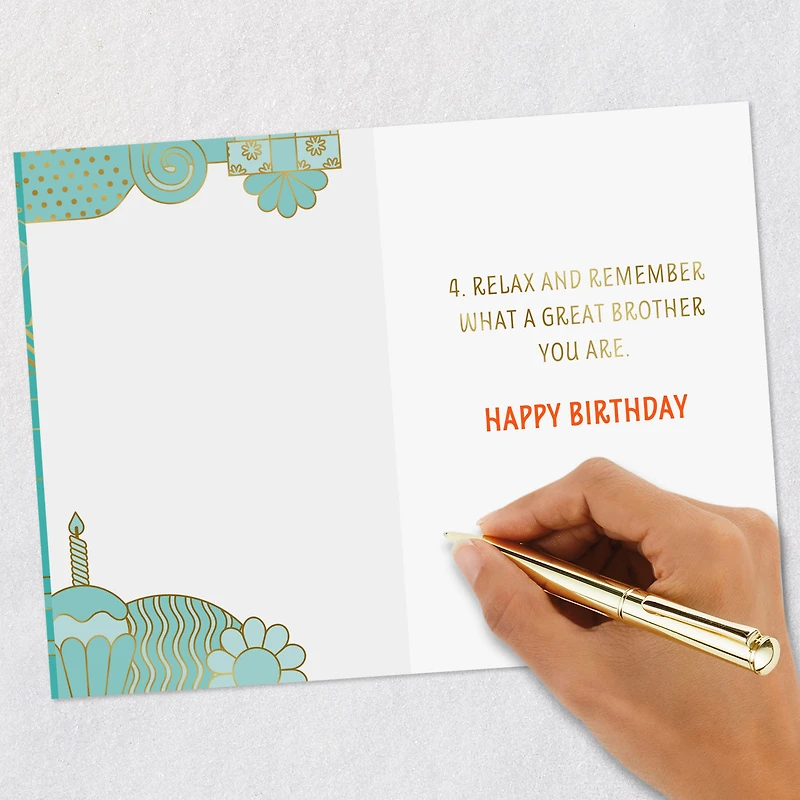 Have Fun and Relax Today Birthday Card for Brother for only USD 2.99 | Hallmark