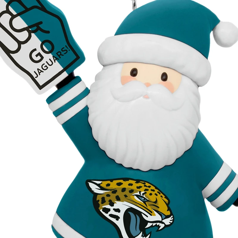 NFL Jacksonville Jaguars Santa Fan Hallmark Ornament for only USD 12.99 | Hallmark
