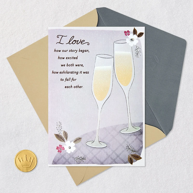 I Love Our Story Anniversary Card for only USD 5.99 | Hallmark