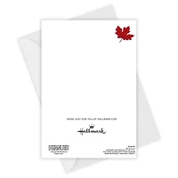 Peanuts® Snoopy With Pie Custom Thanksgiving Card for only USD 4.99 | Hallmark