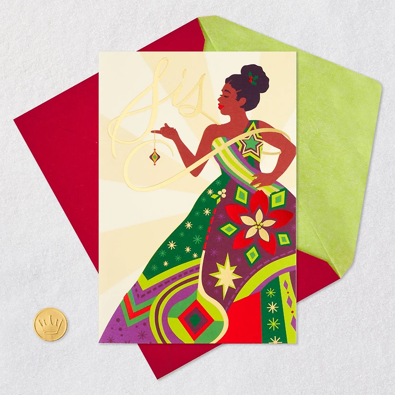 Your Beautiful, Generous, Loving Self Christmas Card for Sister for only USD 3.99 | Hallmark