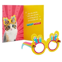 Girl, You Rule 4th Birthday Card With Wearable Sunglasses for only USD 4.99 | Hallmark