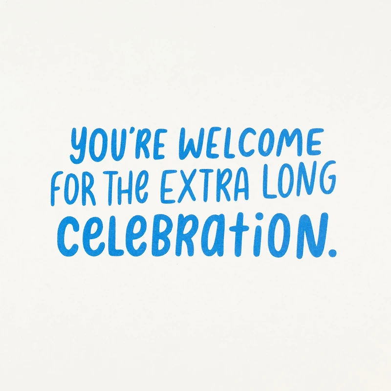 The Celebration Isn't Over Yet Belated Birthday Card for only USD 2.99 | Hallmark