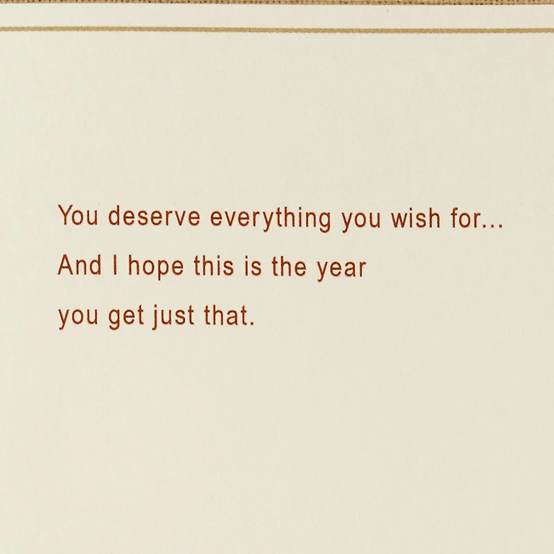 You Deserve Everything You Wish For Birthday Card for Brother From Sister for only USD 6.99 | Hallmark