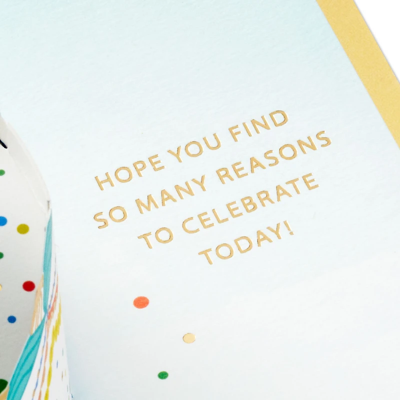 Celebrating You Cake 3D Pop-Up Birthday Card for only USD 12.99 | Hallmark