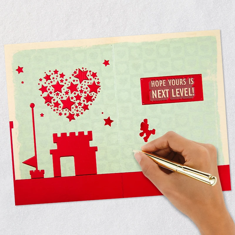 Nintendo Super Mario™ Next Level Valentine's Day Card for only USD 4.59 | Hallmark
