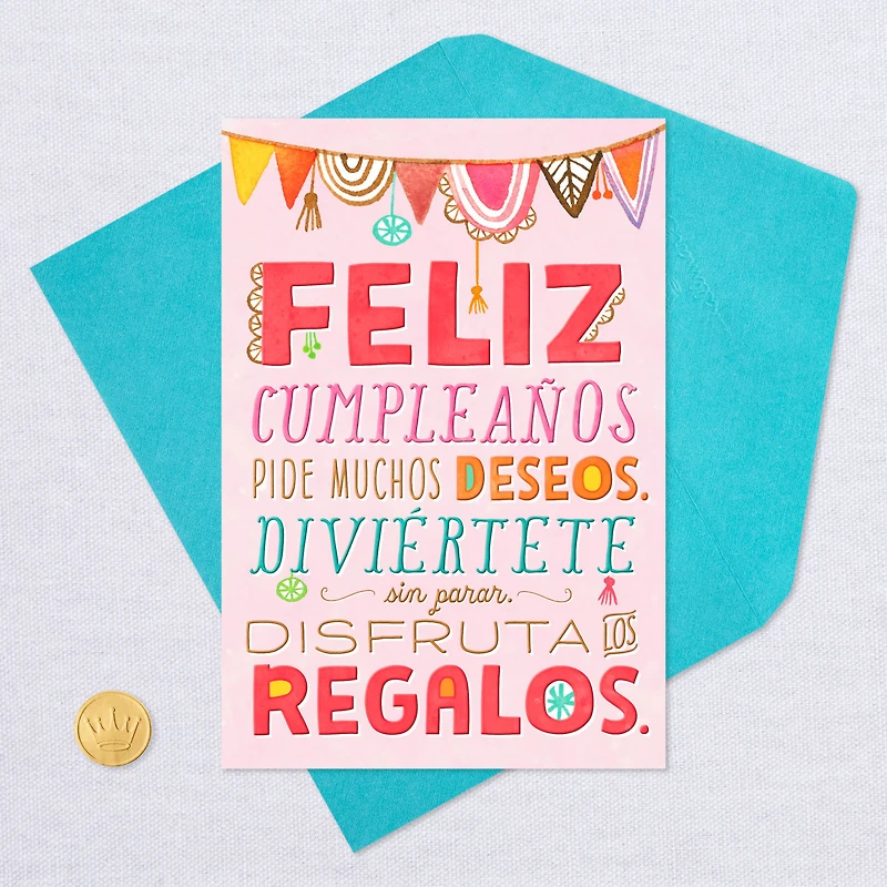 It's Your Day Spanish-Language Birthday Card for only USD 2.99 | Hallmark