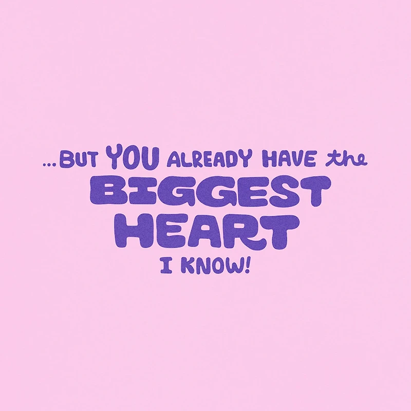 Great Big Heart Funny Sweetest Day Card for only USD 2.99 | Hallmark