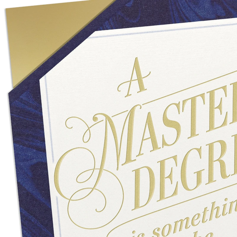 Be Proud Master's Degree Graduation Card for only USD 4.99 | Hallmark