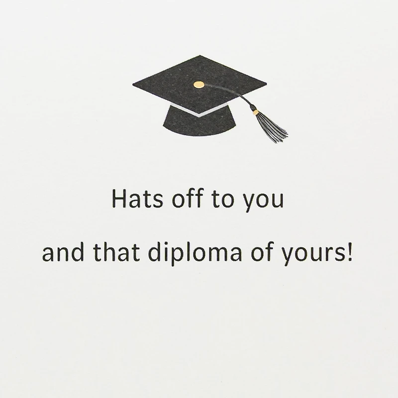 Hats Off to You 2026 Graduation Card for only USD 6.59 | Hallmark