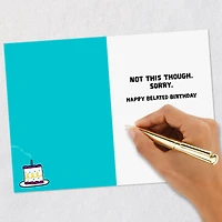 Some Things Are Worth the Wait Funny Belated Birthday Card for only USD 4.49 | Hallmark