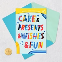 All the Things, All for You Gift Card Greeting Birthday Card for Kids for only USD 4.99 | Hallmark