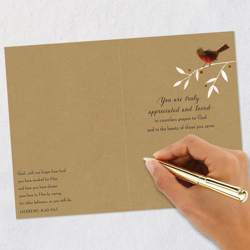 Truly Appreciated and Loved Religious Clergy Appreciation Card for Pastor and Family for only USD 2.99 | Hallmark