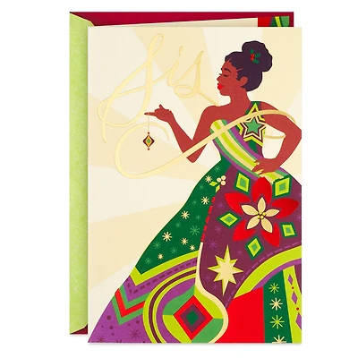 Your Beautiful, Generous, Loving Self Christmas Card for Sister for only USD 3.99 | Hallmark