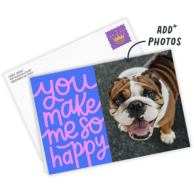 You Make Me So Happy Custom Love Card for only USD 4.99 | Hallmark
