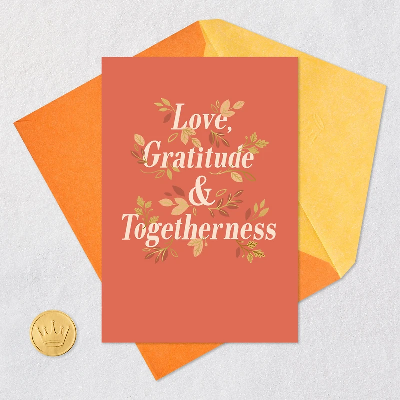 Gifts of the Season Thanksgiving Card for only USD 2.99 | Hallmark