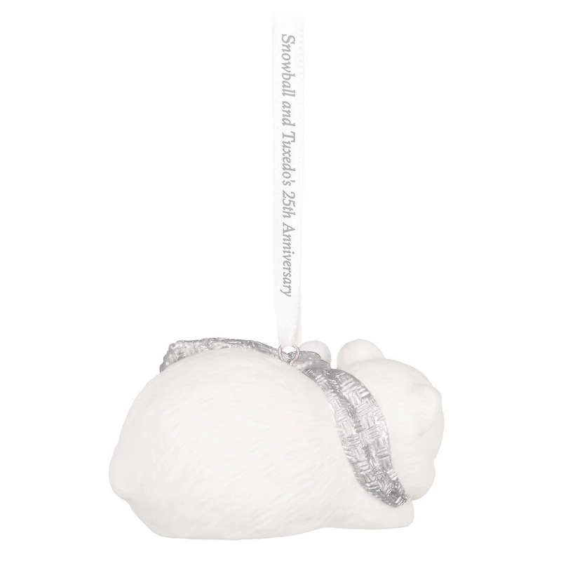 25th Anniversary Snowball and Tuxedo Porcelain Ornament for only USD 37.99 | Hallmark