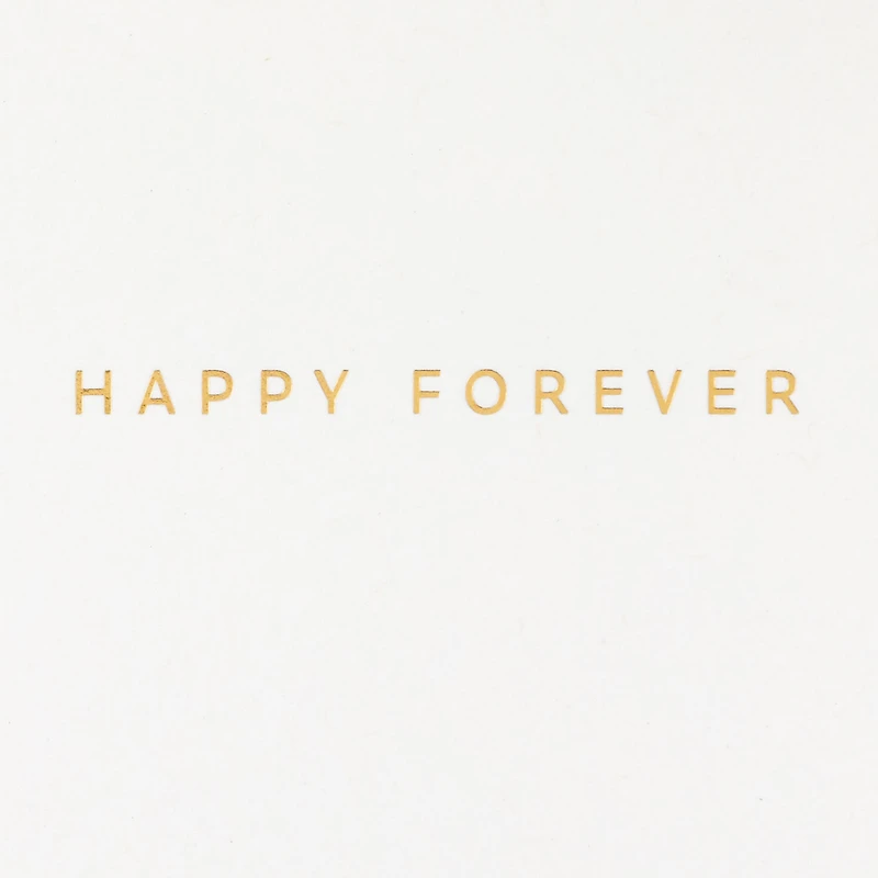 Happy Forever Wedding Day Card for only USD 5.99 | Hallmark