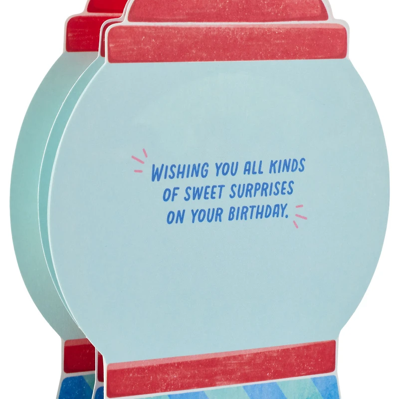 Sweet Surprises Gumball Machine Musical 3D Pop-Up Birthday Card for only USD 12.99 | Hallmark
