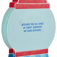 Sweet Surprises Gumball Machine Musical 3D Pop-Up Birthday Card for only USD 12.99 | Hallmark