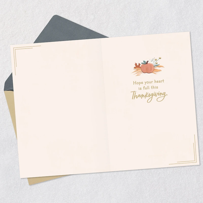 Hope Your Heart Is Full Thanksgiving Card for only USD 2.99 | Hallmark