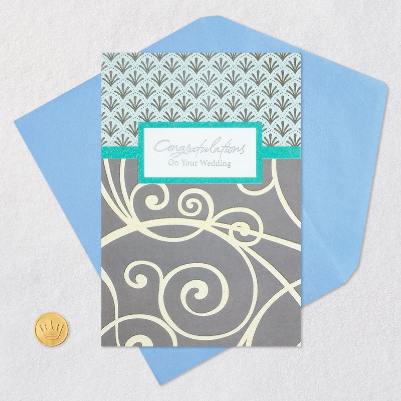 A Lifetime of Love and Happiness Wedding Card for only USD 0.99 | Hallmark
